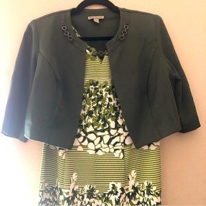 MAYA BROOKE 2 PIECE DRESS & JACKET